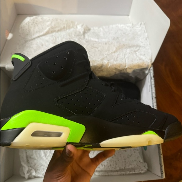 nike air jordan 6 retro electric green